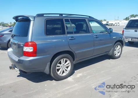 2006 Toyota Highlander Hybrid Limited V6 from USA, damaged, VIN JTEDW21AX60008646